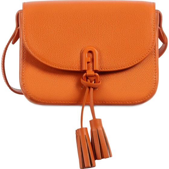 FURLA 1927 Mini Crossbody Orange City of Dreams Manila World