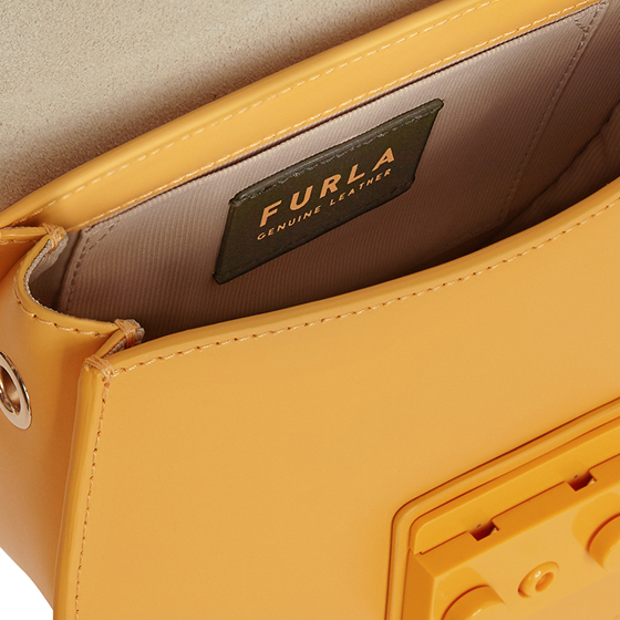 FURLA Metropolis Mini Crossbody Round Girasole City of Dreams