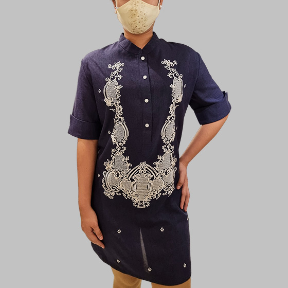 KULTURA Women s Barong Dress City of Dreams Manila World