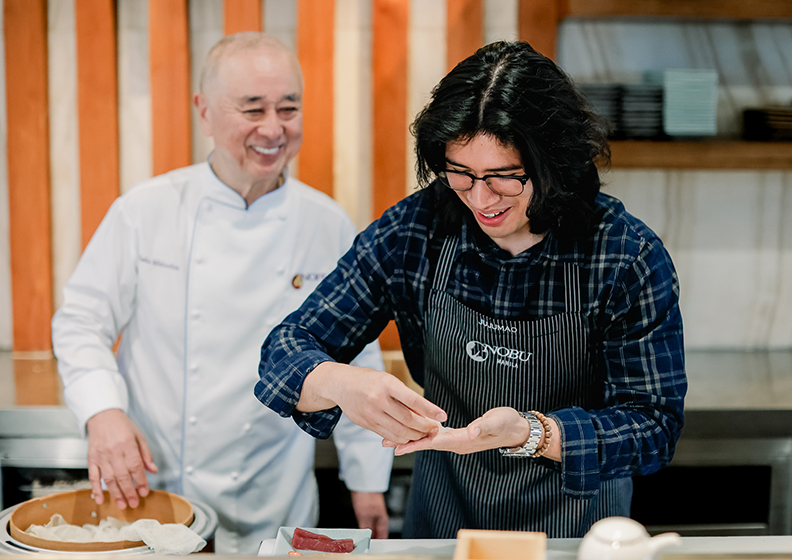 Khadlaj  Dreams Nobu様 Nobu is here | City of Dreams Manila