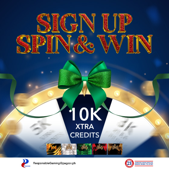 Interfejs rejestracji i aktywacji bonusu w Spin City