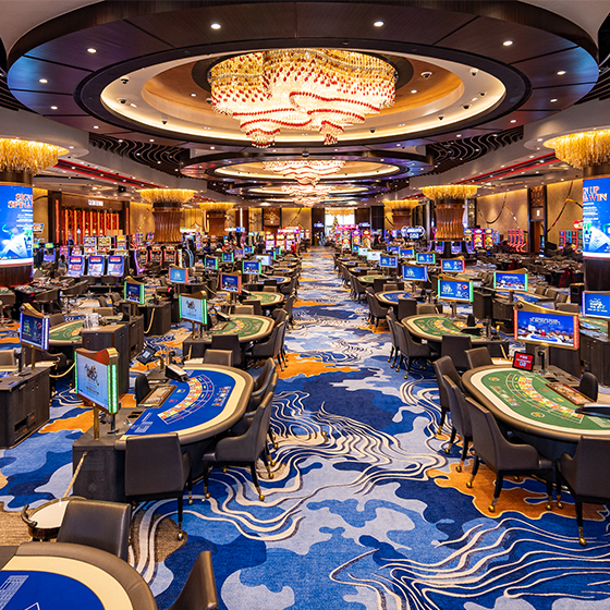 Gaming vloer van een casino